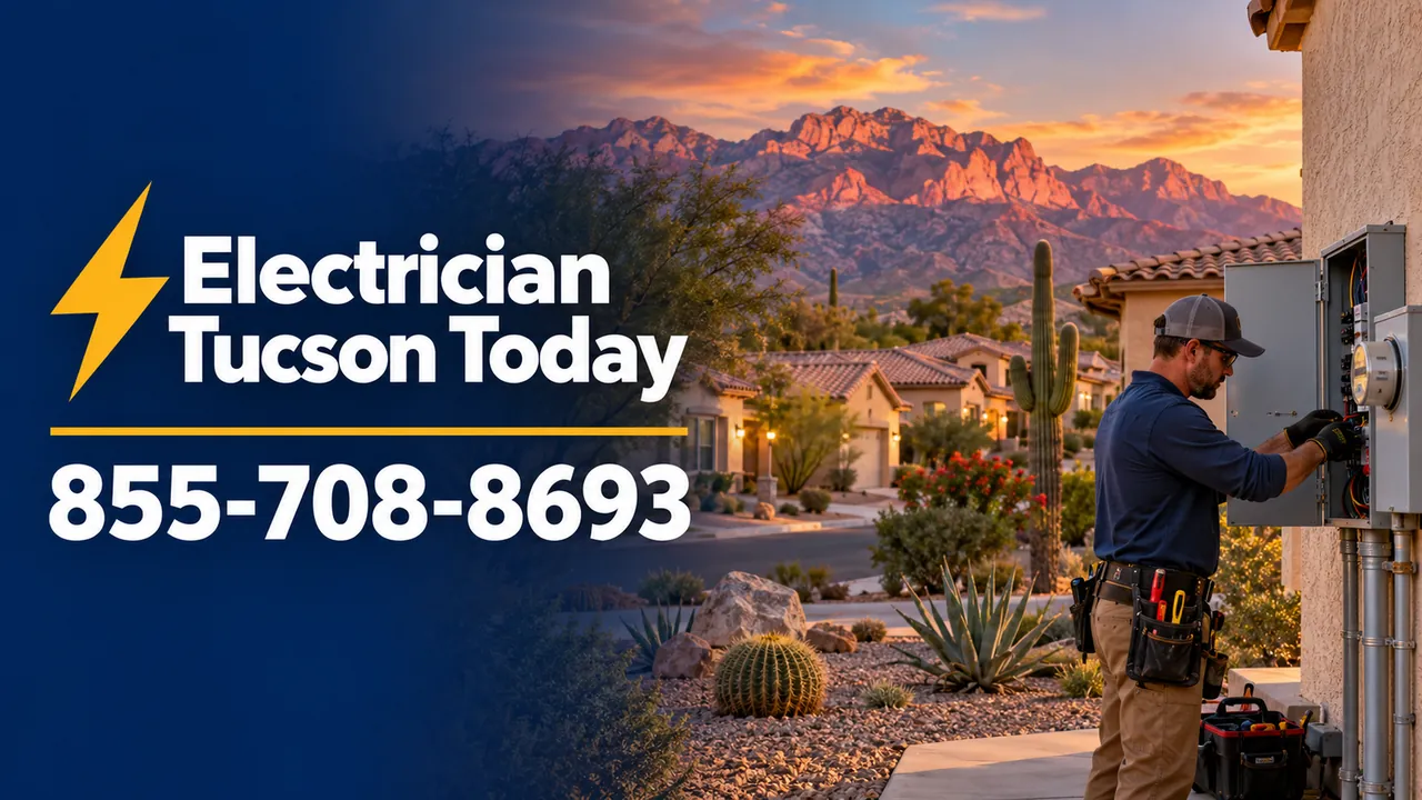 Oro Valley neighborhood at sunset with the Santa Catalina Mountains behind