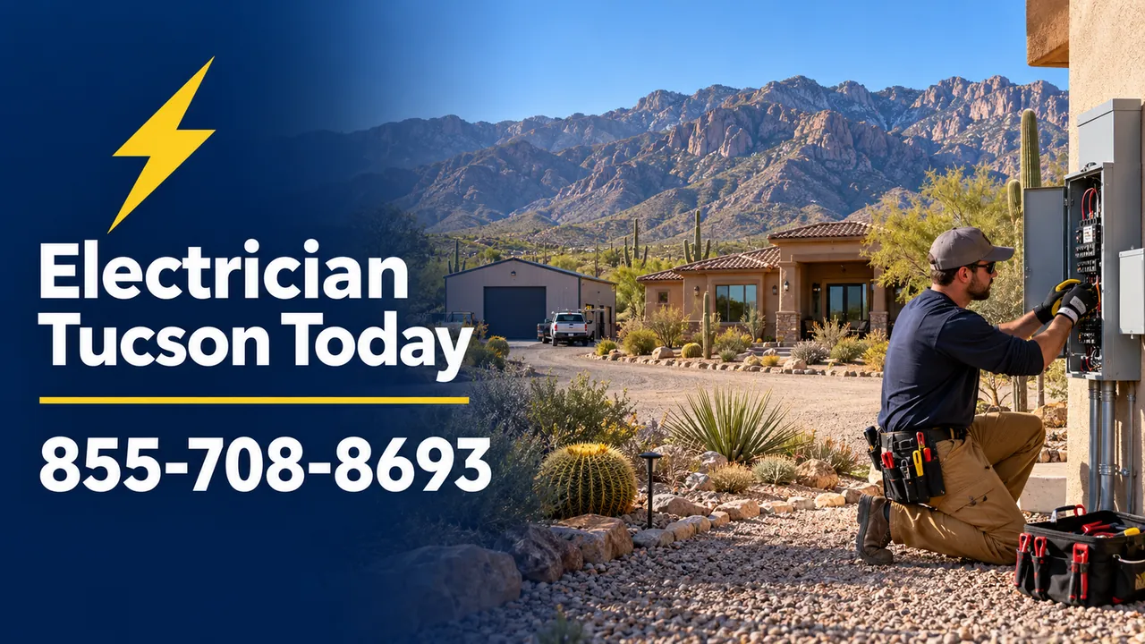 Desert property in Tanque Verde with the Rincon Mountains in the background